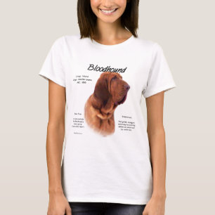 Bloodhound History Design T-Shirt
