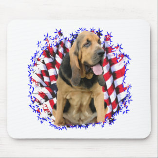 Bloodhound Patriot Mouse Pad