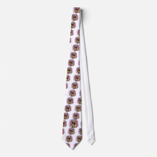 Bloodhound Patriot Tie (Front)