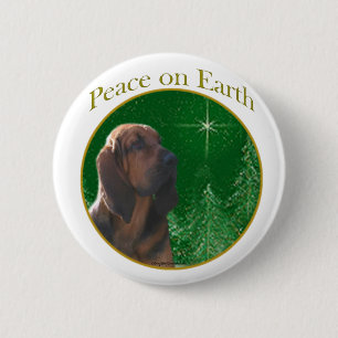 Bloodhound Peace 2 Inch Round Button