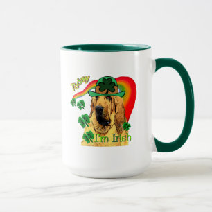 Bloodhound st Patricks Mug