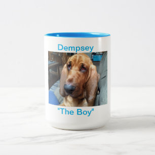 Bloodhound Two-Tone Mug, 15 oz Coffee Mug