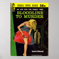 Bloodline to Murder pulp cover