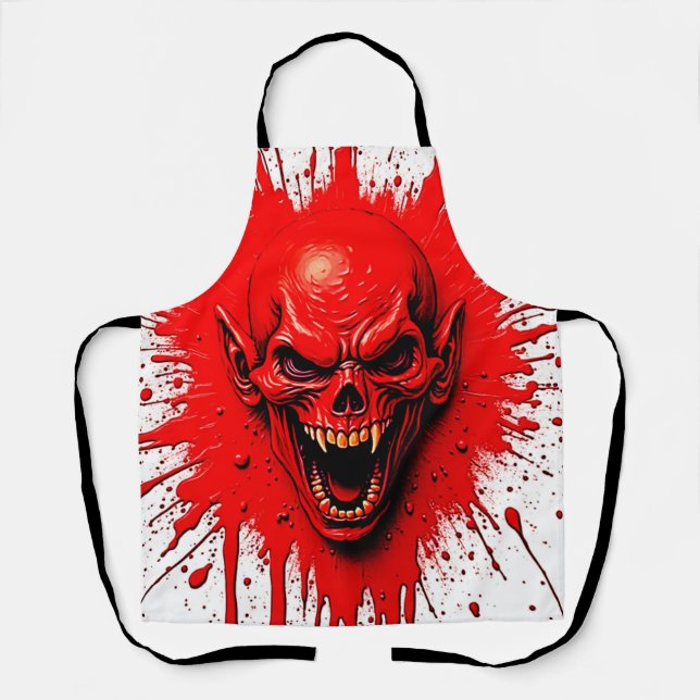 Bloodlust: The Vengeful Vampire Apron (Front)