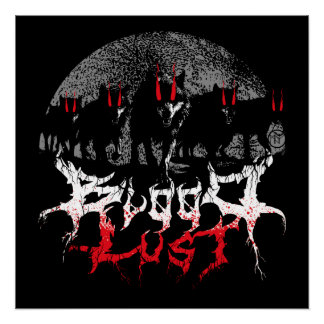 Bloodlust Wolf Pack Poster