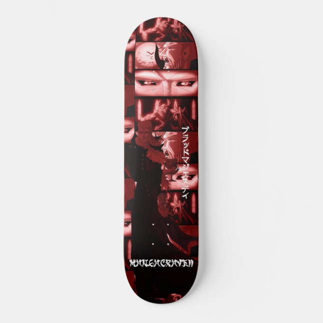BloodMajesties_LordHaruko_bloodred  Skateboard (Front)