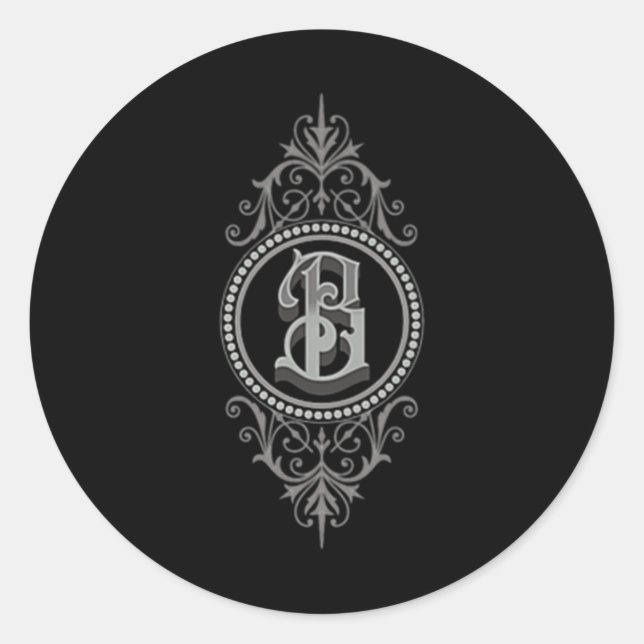 Bloodmark Tattoo Shop Premium  Classic Round Sticker (Front)