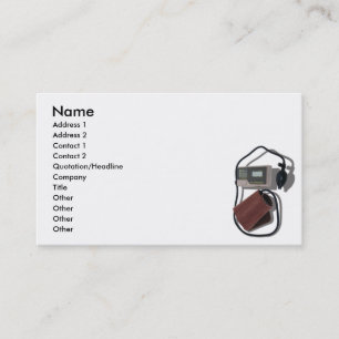 BloodPressureCard, Name, Address 1, Address 2, ... Business Card