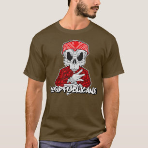 Bloodpublicans Body Count Ice T Front and Back Pri T-Shirt