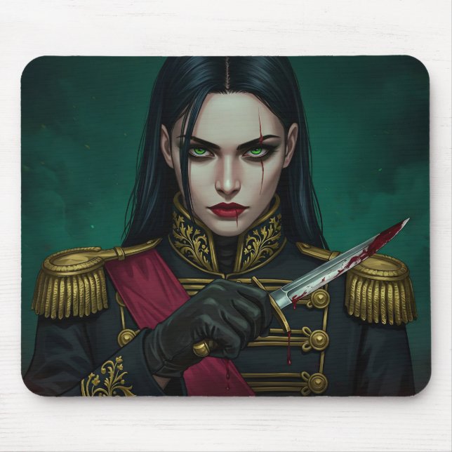 Bloodstained Baroness Mouse Pad (Front)