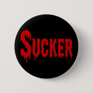 BLOODSUCKER 2 INCH ROUND BUTTON