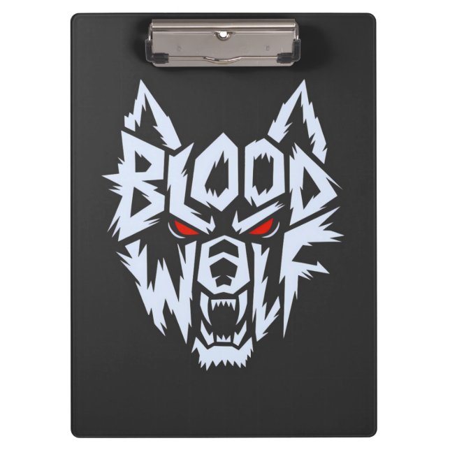 Bloodwolf: The Alpha Awakens Clipboard (Front)