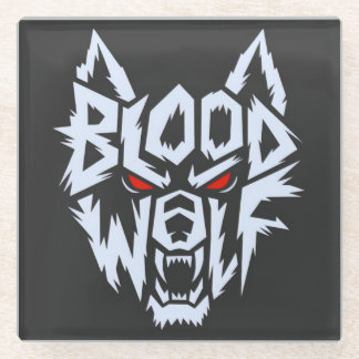 Bloodwolf: The Alpha Awakens Glass Coaster