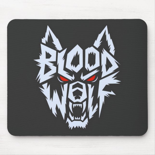 Bloodwolf: The Alpha Awakens Mouse Pad (Front)