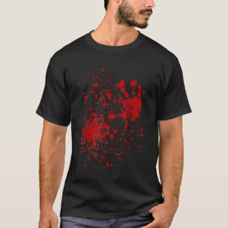 Bloody Blood Zombie Halloween Costume 4325 Essent T-Shirt