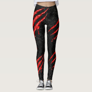  Bloody Claw Marks Leggings