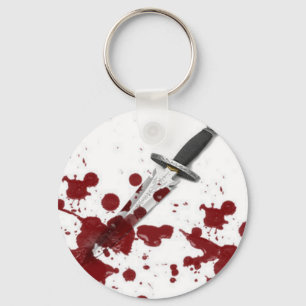 Bloody Dagger Keychain