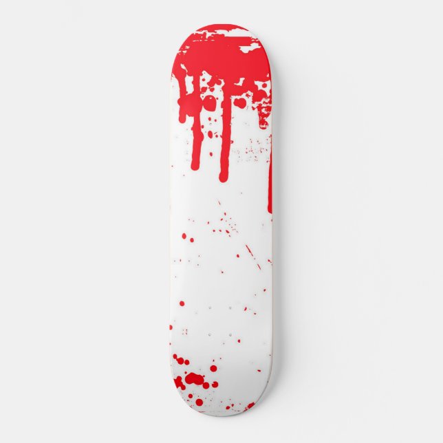 Bloody Element Plan Deck Skateboard (Front)