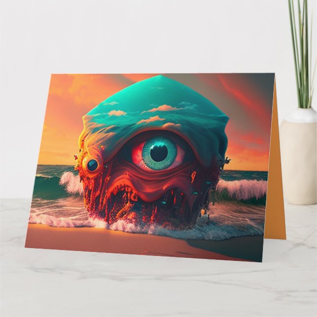 Bloody Eyes Card (Front)