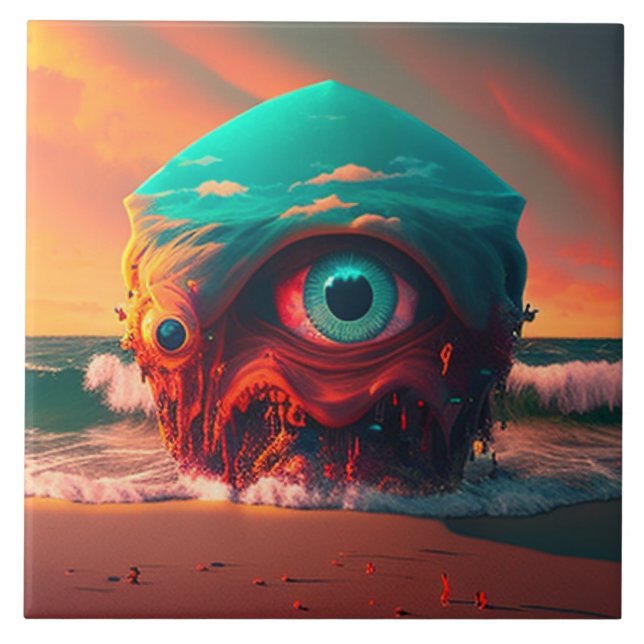 Bloody Eyes Tile (Front)