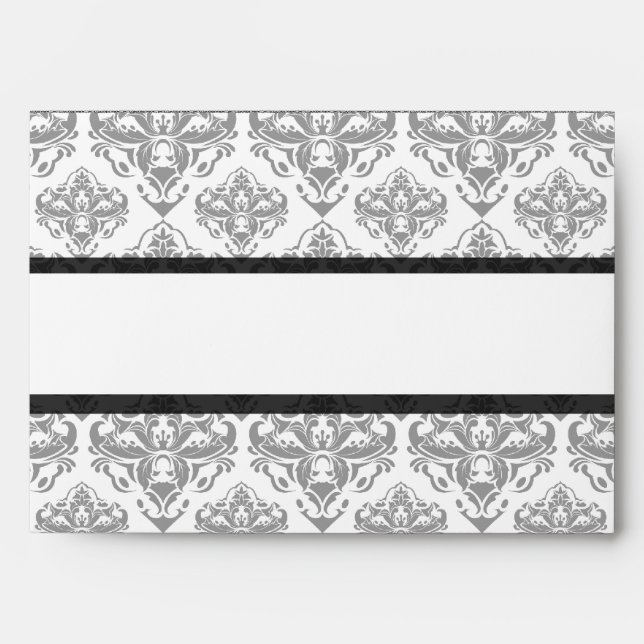 Bloody Gothic Halloween Invitations Enveloppes (Devant)