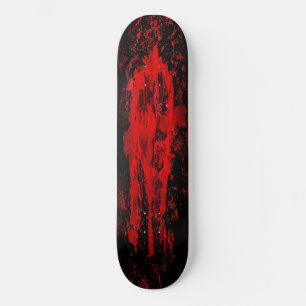 Bloody Gothic Pagan Celtic Cross Skateboard