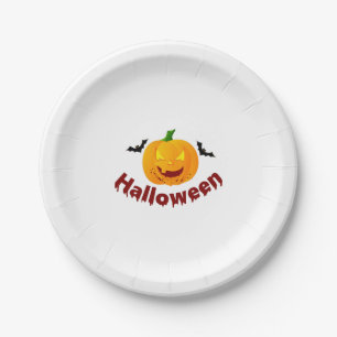 bloody Halloween   Paper Plate