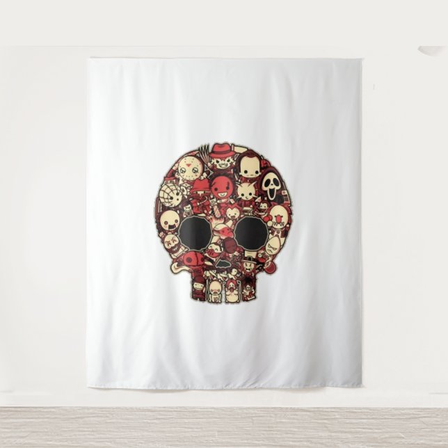 Bloody halloween tapestry (Front)