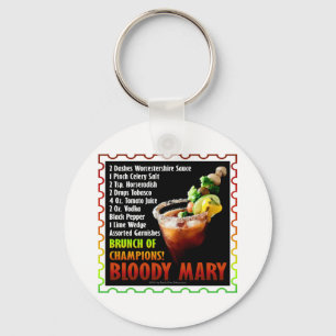 BLOODY MARY, Brunch of Champions Keychain