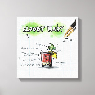Bloody Mary Canvas Print