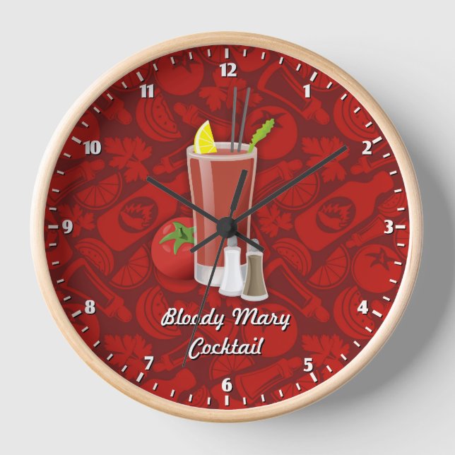 Bloody Mary Clock (Front)