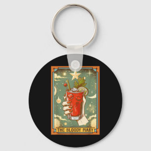 Bloody Mary Drinking Tail The Bloody Mary Tarot Ca Keychain
