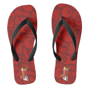 Bloody Mary Flip Flops