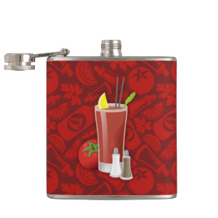 Bloody Mary Hip Flask