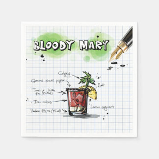 Bloody Mary Napkin