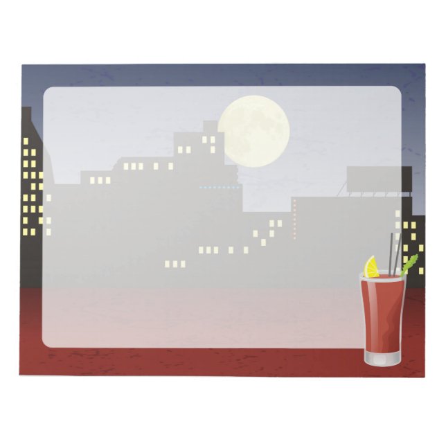 Bloody Mary Notepad (Front)
