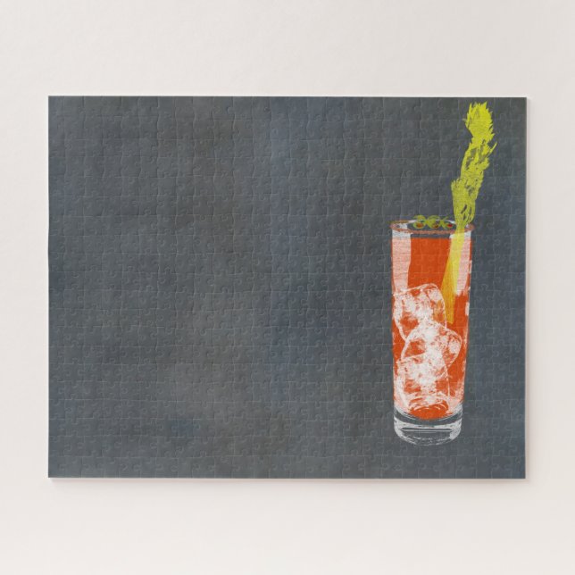 Bloody Mary or Bloody Caesar Jigsaw Puzzle (Horizontal)