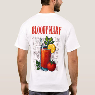 Bloody Mary T-Shirt – Bold Brunch Cocktail