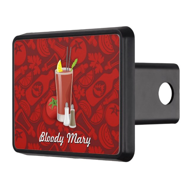 Bloody Mary Trailer Hitch Cover (Left)
