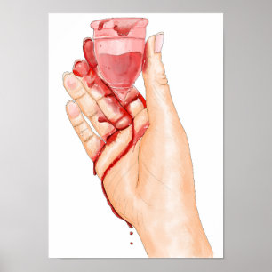 Bloody Mess (Cup poster) Poster