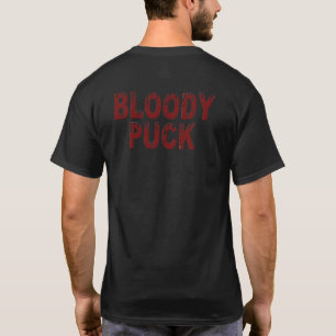 Bloody Puck men black t-shirt back