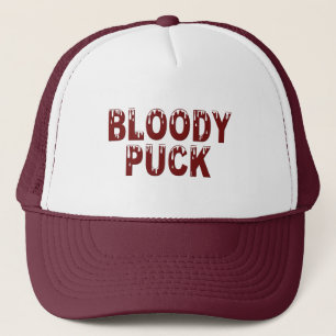 Bloody Puck trucker hat