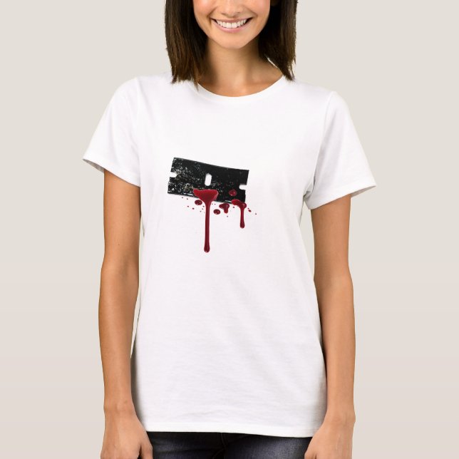 Bloody Razorblade T-Shirt (Front)