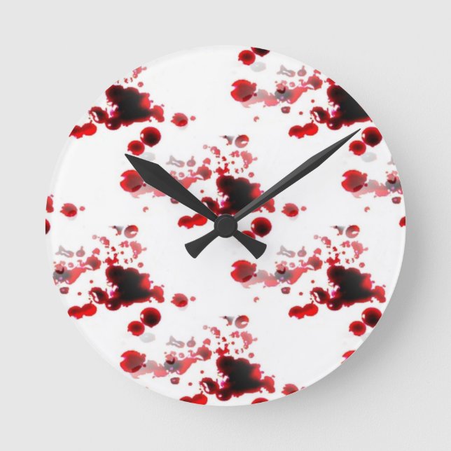 Bloody Round Clock (Front)