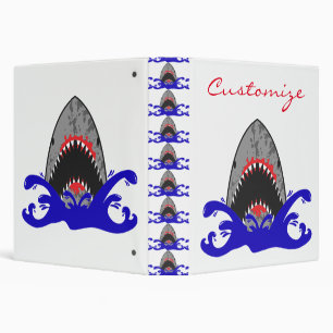 Bloody Shark Jaws Thunder_Cove Binder