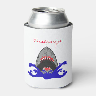 Bloody Shark Jaws Thunder_Cove Can Cooler