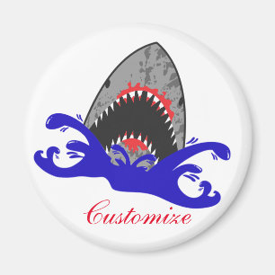 Bloody Shark Jaws Thunder_Cove Magnet