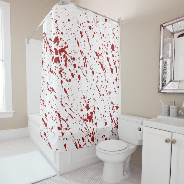 Bloody Soaked, Blood Horror Halloween Decor (In Situ)