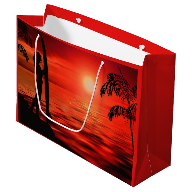 BLOODY SUNSET LARGE GIFT BAG (Front Angled)