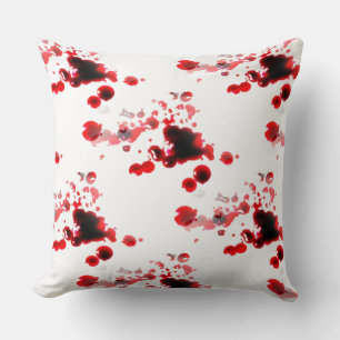 Bloody Throw Pillow